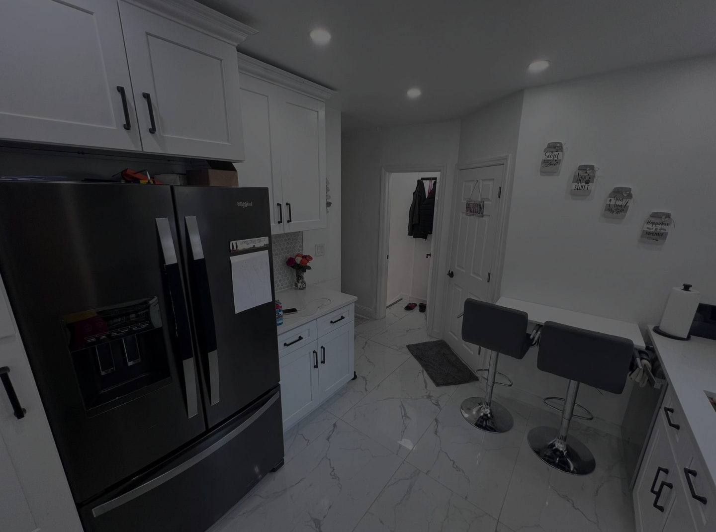 White marbel dinning